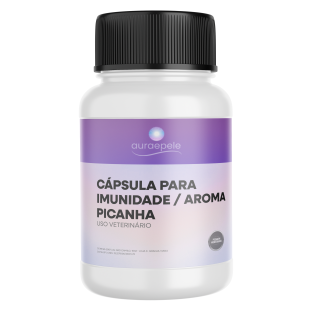 Cápsula para Imunidade | Aroma Picanha | Uso Veterinário 