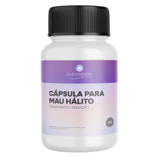 CÁPSULA PARA MAU HÁLITO (TRATAMENTO/REDUÇÃO)