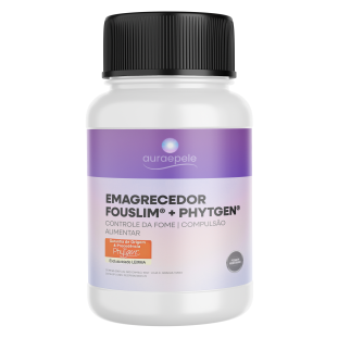 EMAGRECEDOR FOUSLIM® + PHYTGEN® (CONTROLE DA FOME/ COMPULSÃO ALIMENTAR)