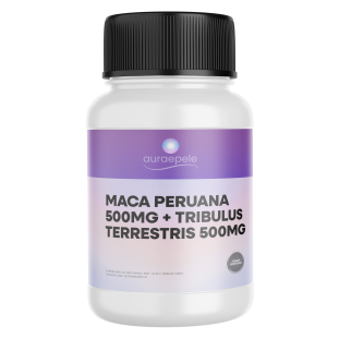 Maca Peruana 500mg + Tribulus Terrestris 500mg 