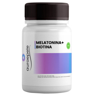 Melatonina 5mg + Biotina 5mg