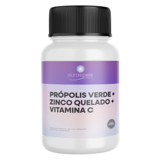 Própolis Verde + Zinco Quelado + Vitamina C 