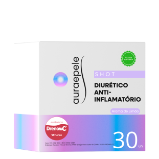 Shot Diurético / Anti-inflamatório | Aroma Limão | 30 unidades