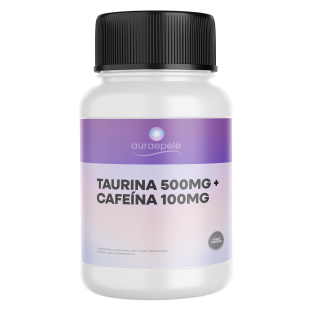 Taurina 500mg + Cafeína 100mg 