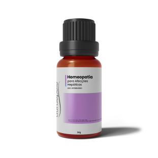 Homeopatia para Afecções Hepáticas | Uso Veterinário | 24g