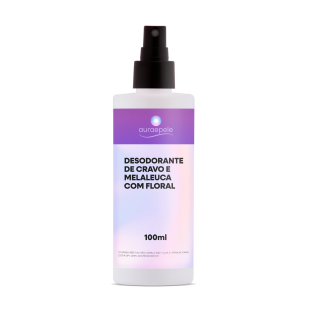 Desodorante de Cravo e Melaleuca com floral 100ml