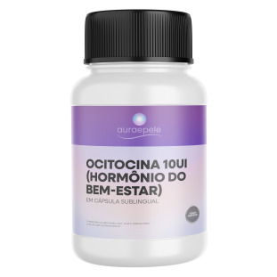 Ocitocina (10UI) (Hormônio do Bem-estar) em Cápsula Sublingual 