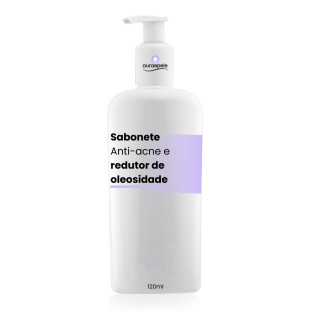 Sabonete Anti-acne e Redutor de Oleosidade | 120ml