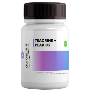 Teacrine® 80mg + Peak O2® 1g (Melhora Energia e Desempenho Físico)