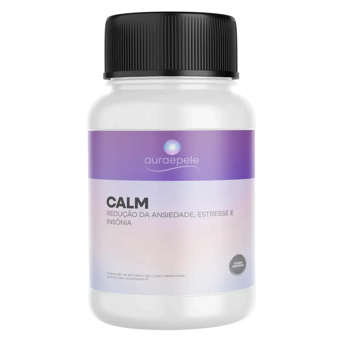CALM. (Redução da ansiedade, estresse e insônia) - 30 cápsulas