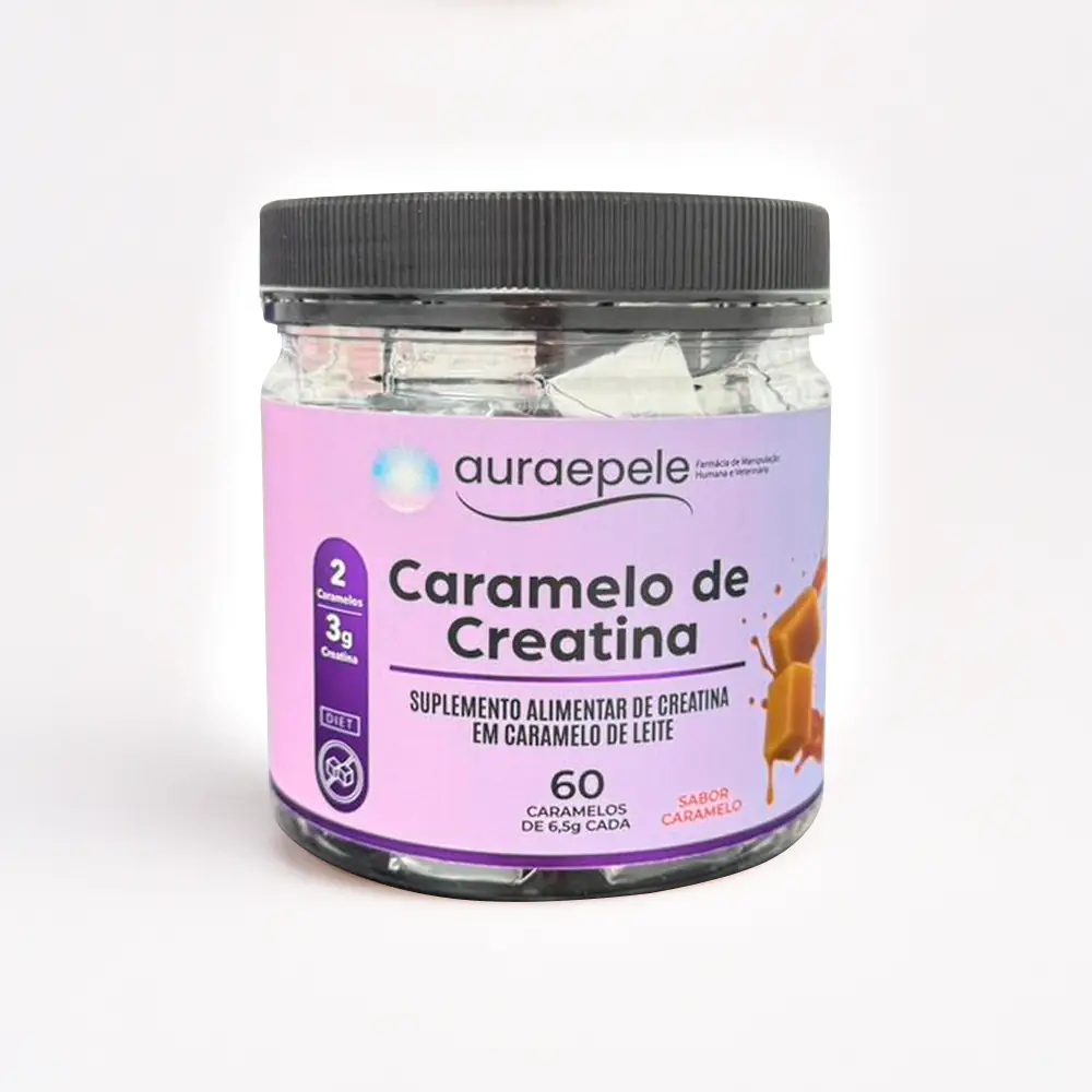 Caramelo de Creatina - Sabor Caramelo | 60 unidades