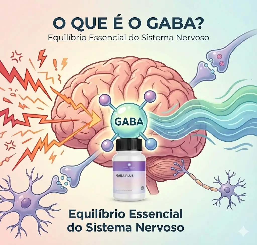 Descubra o que é o GABA e Por Que Ele é Essencial para o Equilíbrio do Sistema Nervoso
