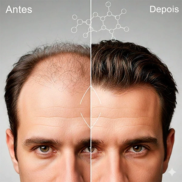 Minoxidil Manipulado Funciona? O Guia Completo Sobre Queda de Cabelo, Barba e Efeitos Colaterais