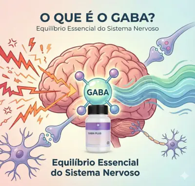 Descubra o que é o GABA e Por Que Ele é Essencial para o Equilíbrio do Sistema Nervoso