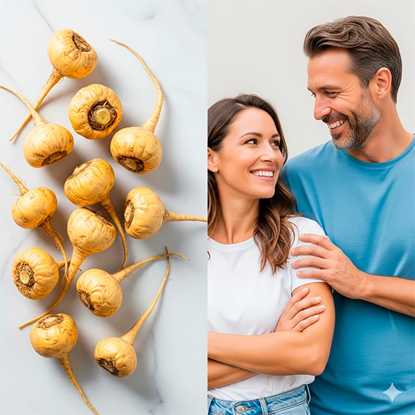 Maca Peruana: O Guia Completo dos Benefícios para a Libido, Energia e Equilíbrio Hormonal de Homens e Mulheres