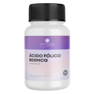 Ácido Fólico (Vitamina B9) 800mcg