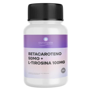 Betacaroteno 50mg + L-Tirosina 100mg