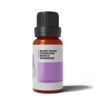 Blend Óleos essenciais para medo e ansiedade | 10ml