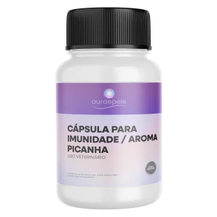 Cápsula para Imunidade | Aroma Picanha | Uso Veterinário 