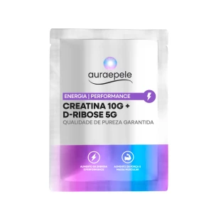 Creatina 10g + D-Ribose 5g | 30 e 60 envelopes