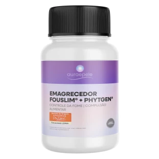 EMAGRECEDOR FOUSLIM® + PHYTGEN® (CONTROLE DA FOME/ COMPULSÃO ALIMENTAR)