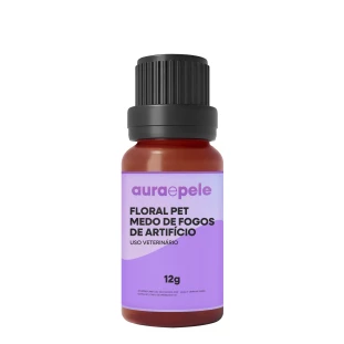 Floral Pet Medo de Fogos de Artifício | Uso Veterinário | 12g