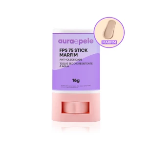 FPS 75 Stick Marfim | Anti-oleosidade / Toque seco e resistente à água | 16g