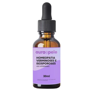 Homeopatia Pet Verminoses e Isosporoses | Uso Veterinário | 30ml 