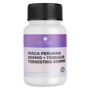 Maca Peruana 500mg + Tribulus Terrestris 500mg 