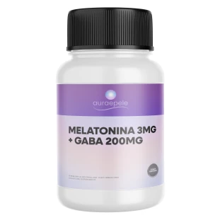 Melatonina 3mg + GABA 200mg