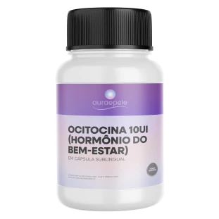 Ocitocina (10UI) (Hormônio do Bem-estar) em Cápsula Sublingual 