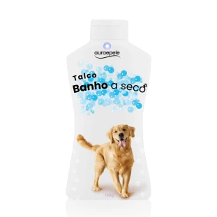 TALCO PARA BANHO A SECO | 130g | USO VETERINÁRIO