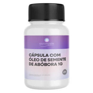 Cápsula com Óleo de Semente de Abóbora 1g