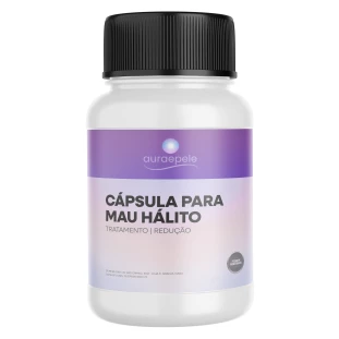CÁPSULA PARA MAU HÁLITO (TRATAMENTO/REDUÇÃO)