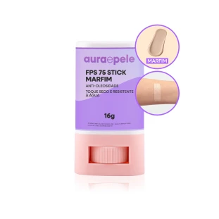 FPS 75 Stick Marfim | Anti-oleosidade / Toque seco e resistente à água | 16g