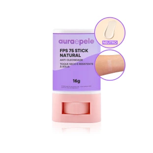 FPS 75 Stick Natural (Incolor) |  Anti-oleosidade / Toque seco e resistente à água | 16g